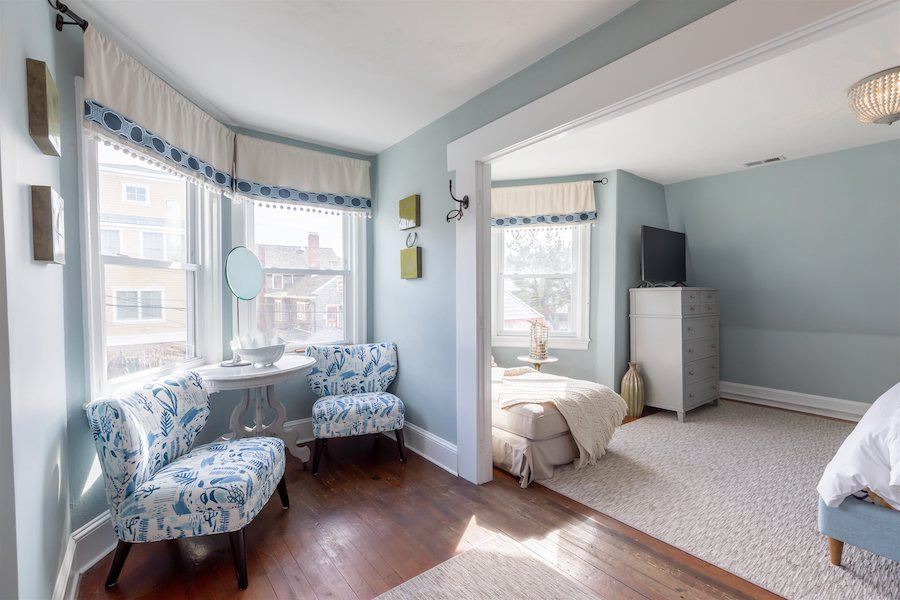 primary bedroom suite