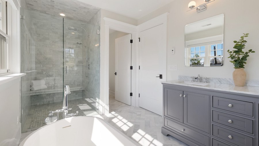 primary bathroom