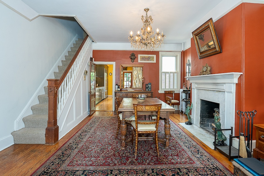house for sale fairmount avenue townhouse dining room