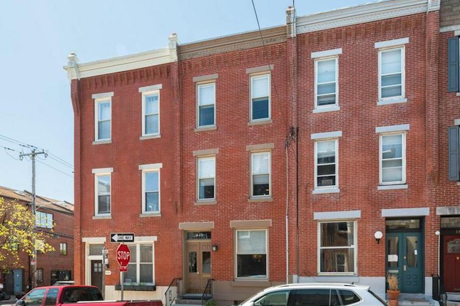 house for sale fairmount gilded age rowhouse exterior front