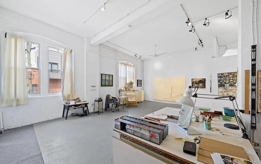 third-floor studio