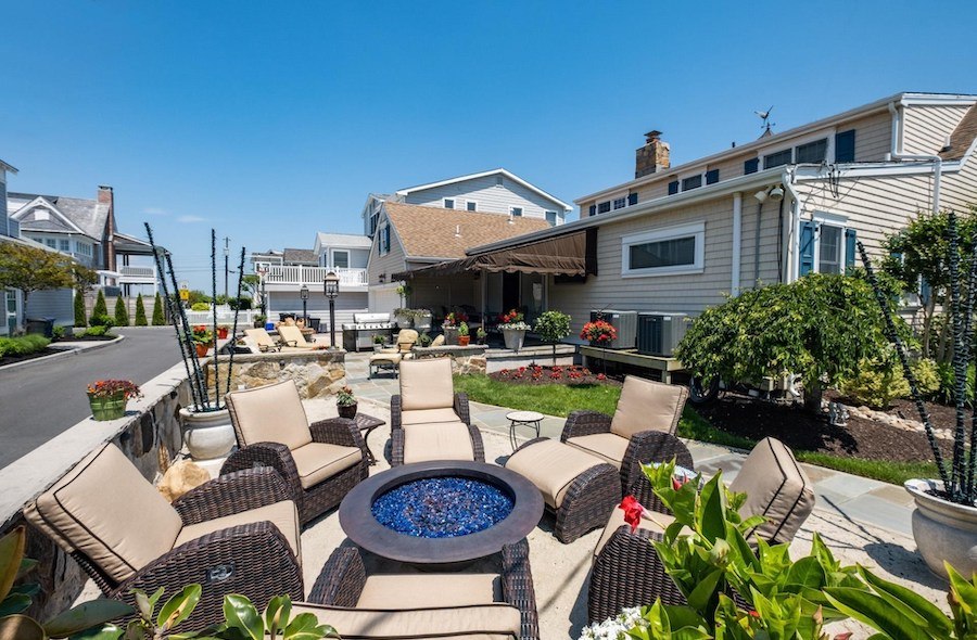 rear patio