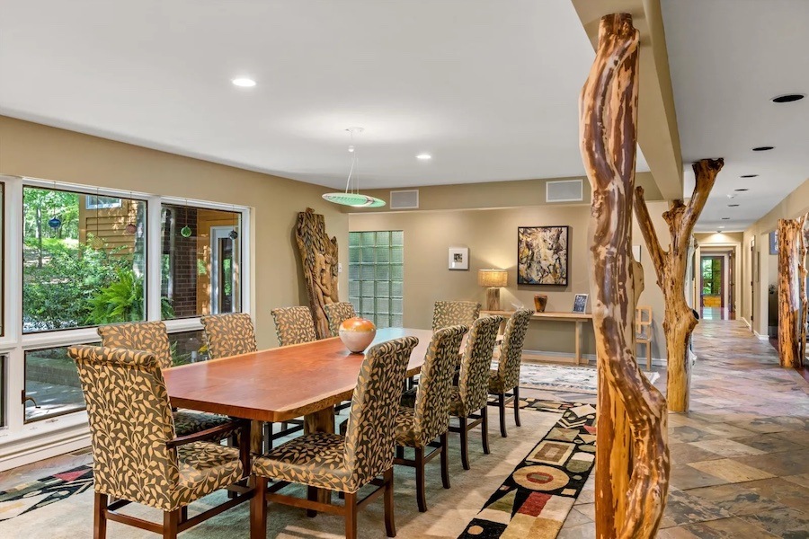 house for sale henryville contemporary mansion dining room