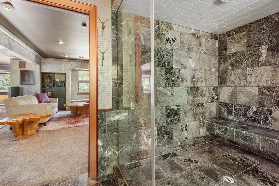 primary bathroom shower