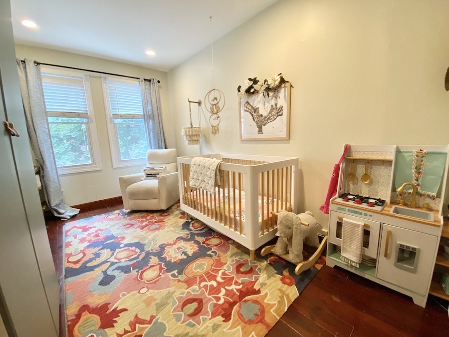second-floor front bedroom