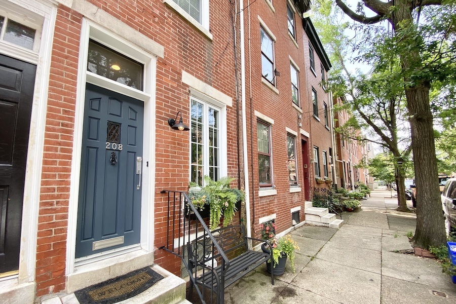 house for rent queen village contemporary extended trinity exterior front