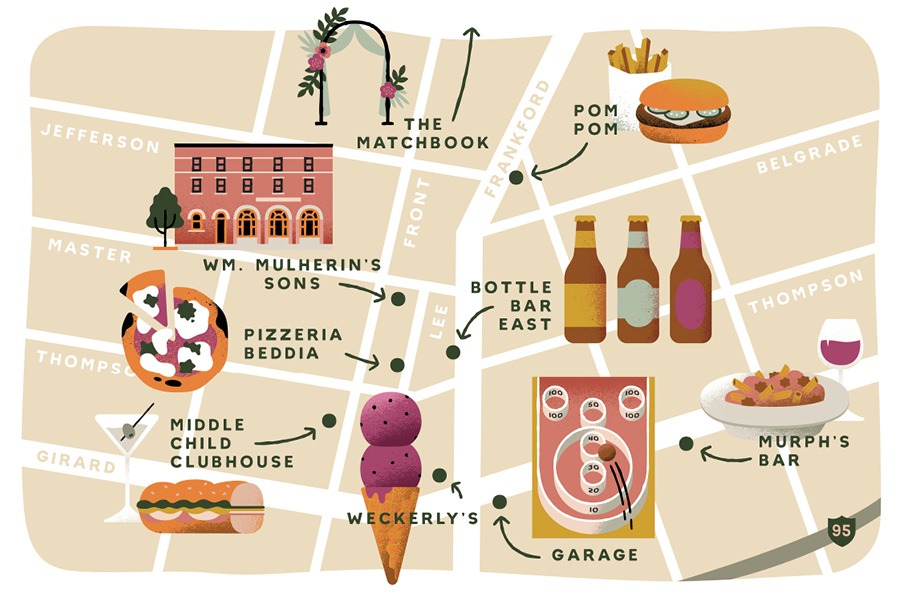 parade wedding Fishtown