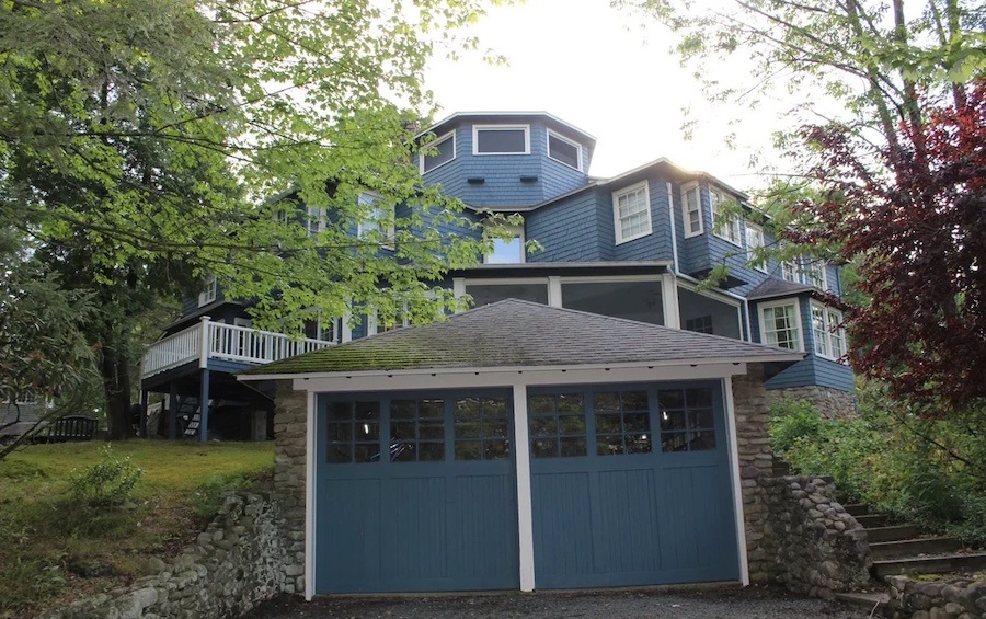 house for sale buck hill falls traditional exterior rear