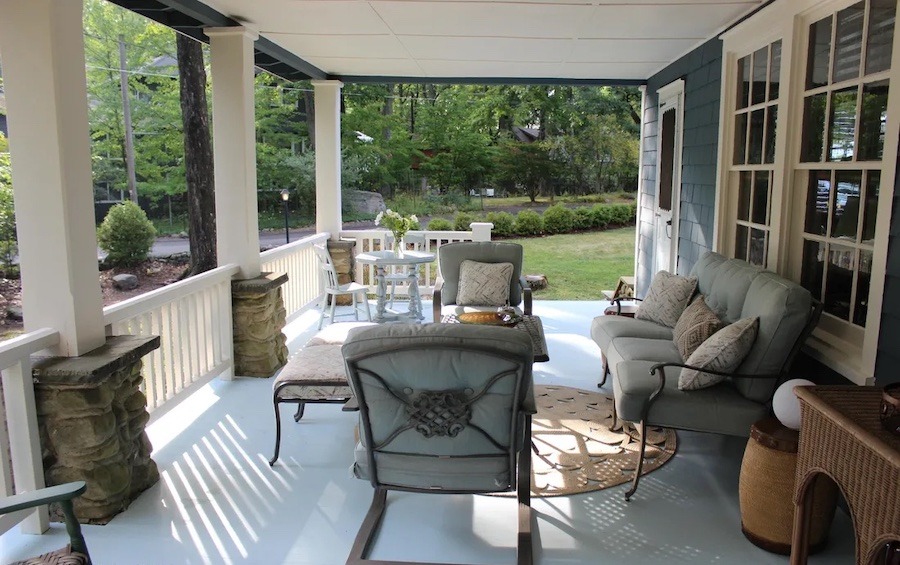 side porch