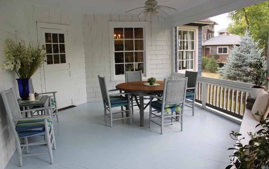 back porch