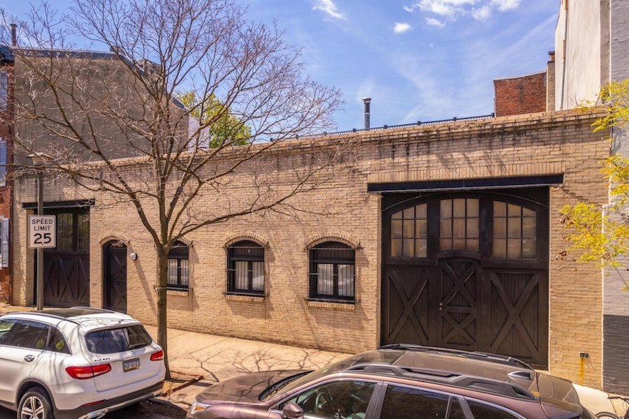 house for sale fitler square converted stable exterior front