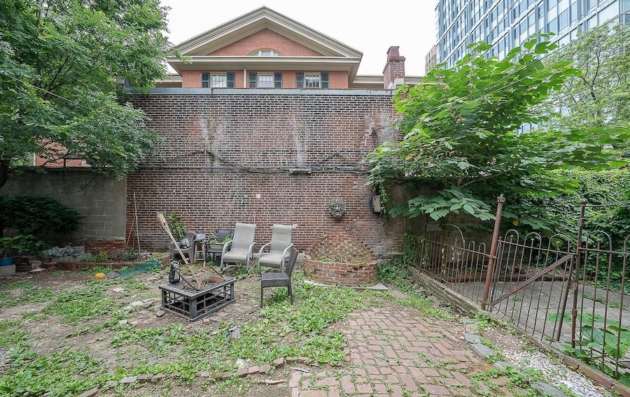 rear patio