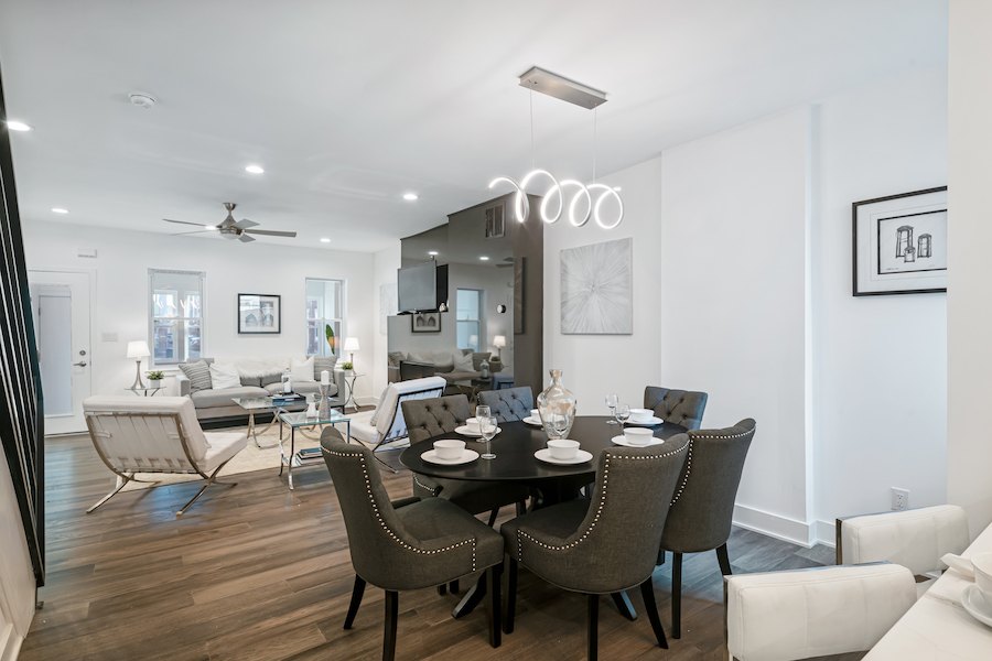 house for sale point breeze expanded row dining room