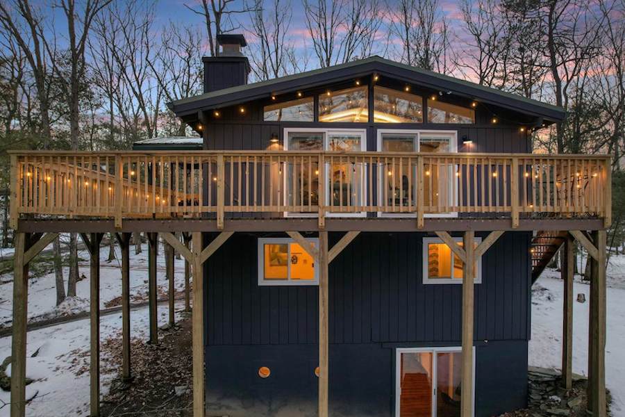 house for sale sunrise lake renovated contemporary exterior front