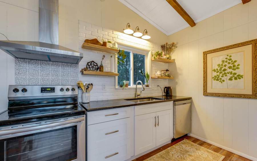 house for sale sunrise lake renovated contemporary kitchen