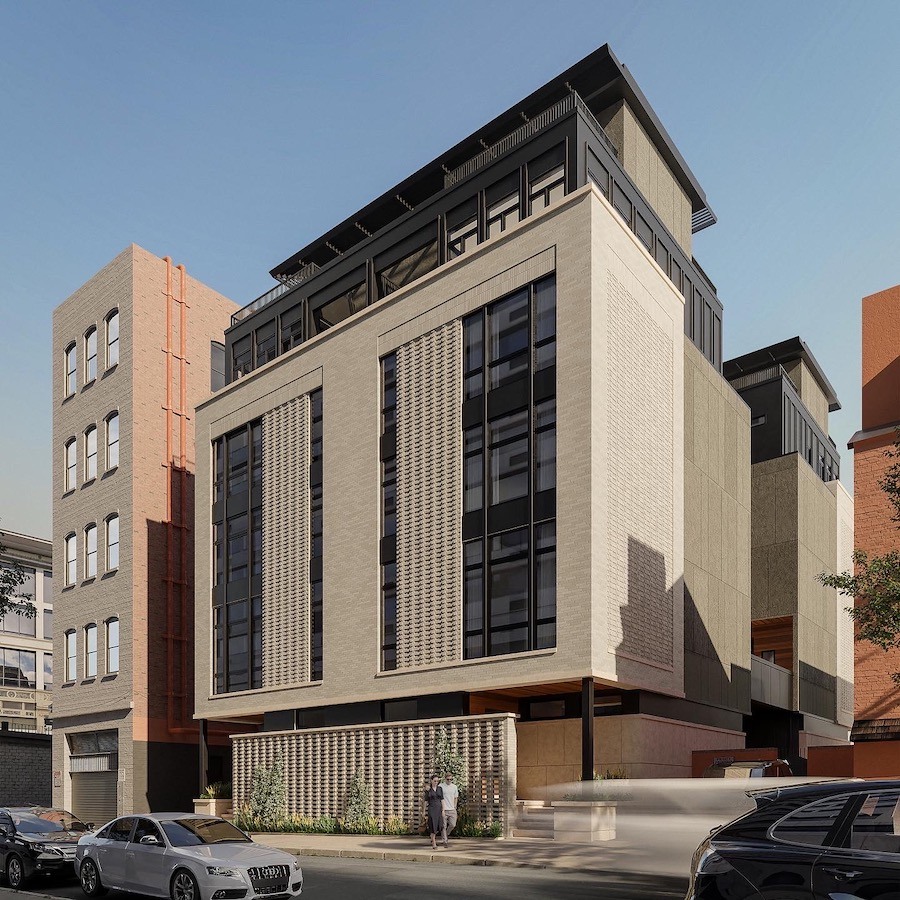 extrava townhouse preview exterior street view