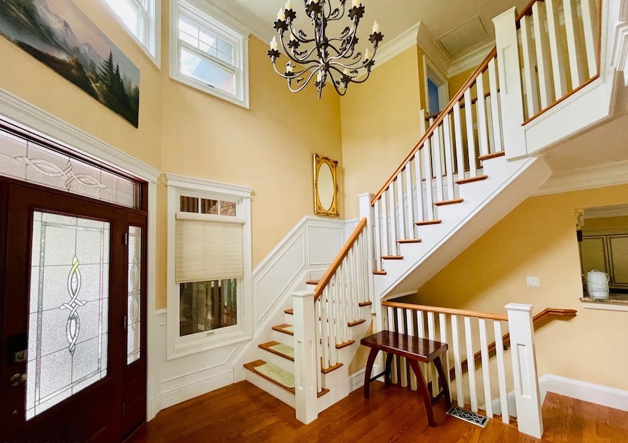 house for sale roamingwood lake lakeside foyer
