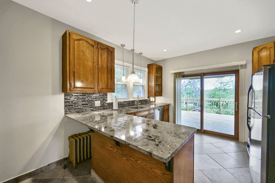 house for sale tobyhanna renovated traditional kitchen