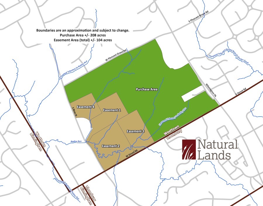 map of crebilly farm