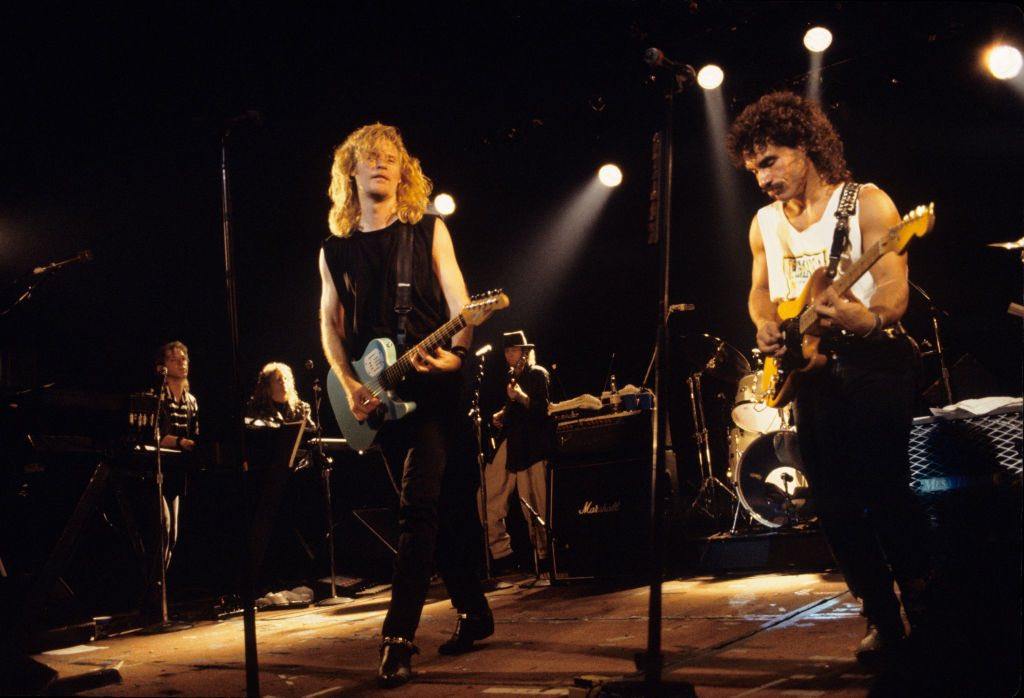 hall and oates at the trocadero in 1989
