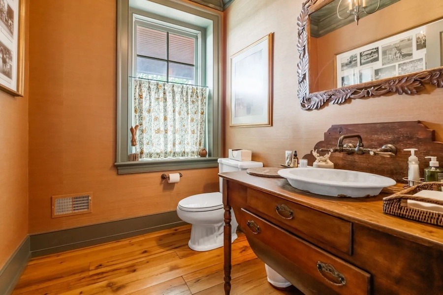 main floor bathroom