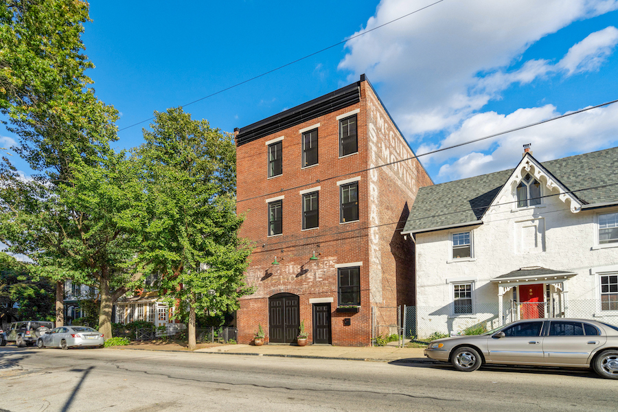 house for sale germantown converted warehouse exterior front