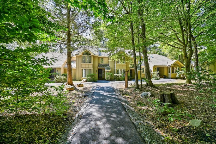 house for sale pocono pines renovated contemporary exterior of cluster