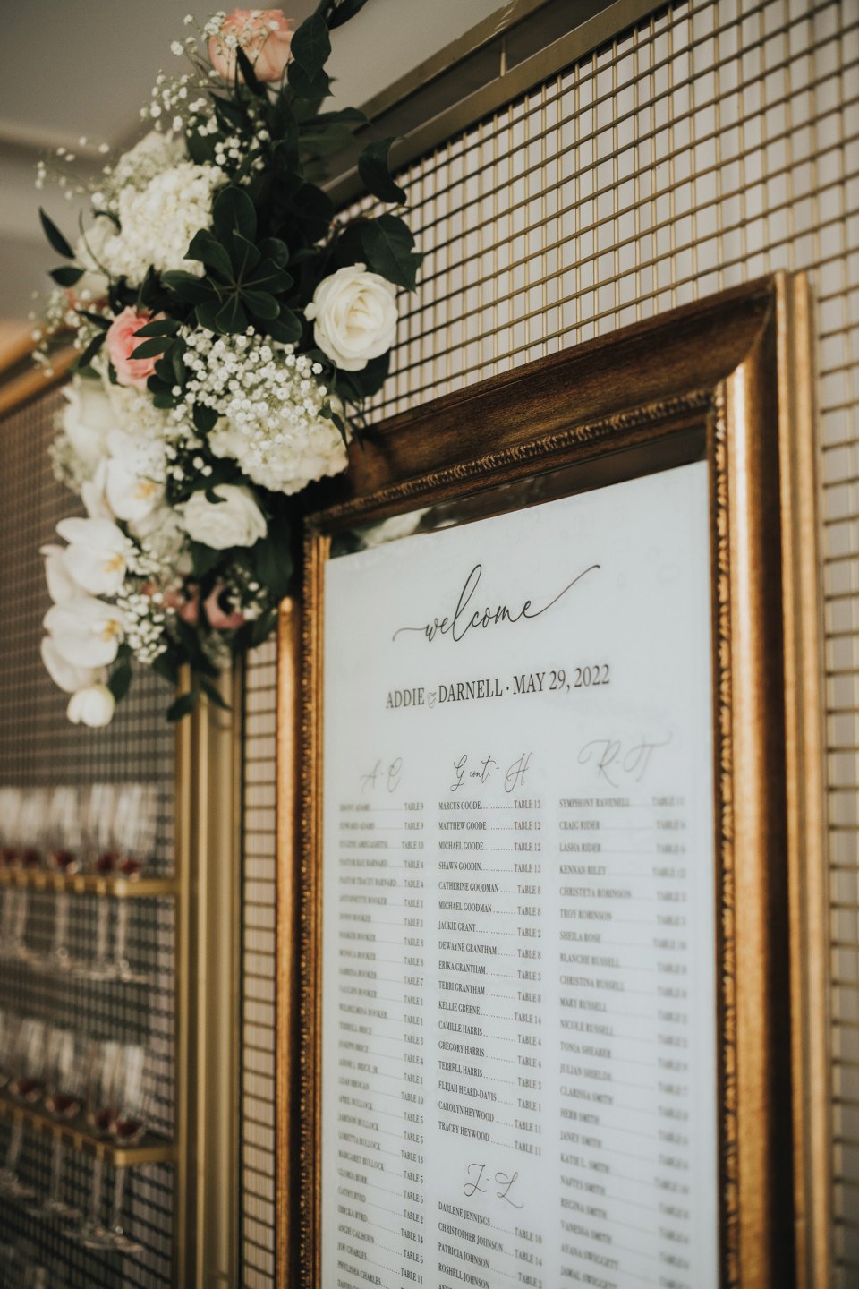 seating chart