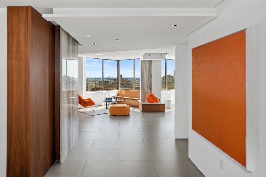 condo for sale rittenhouse square eurostyle contemporary foyer