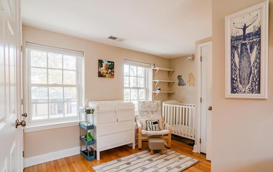 second-floor bedroom