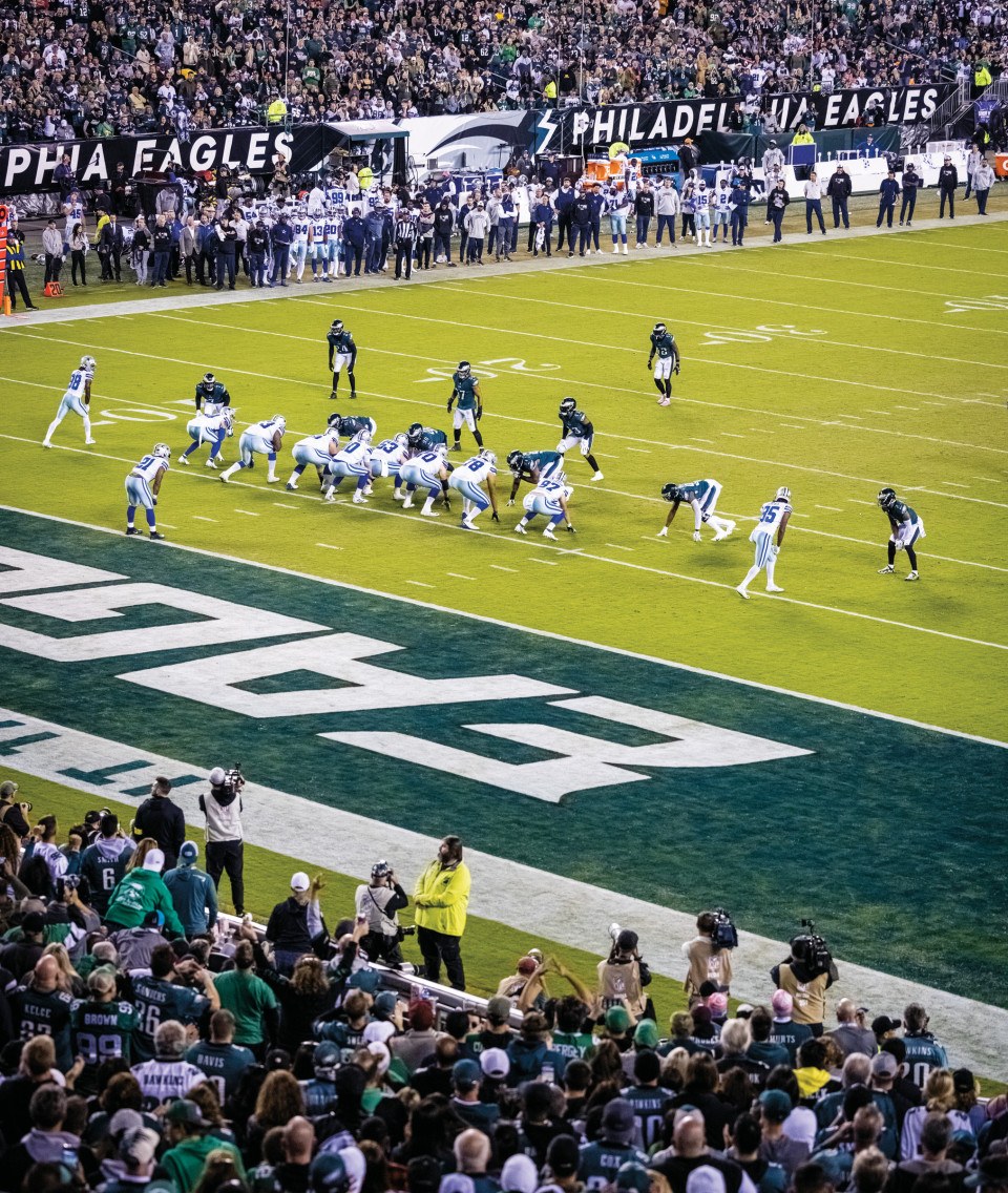 eagles linc lincoln financial field