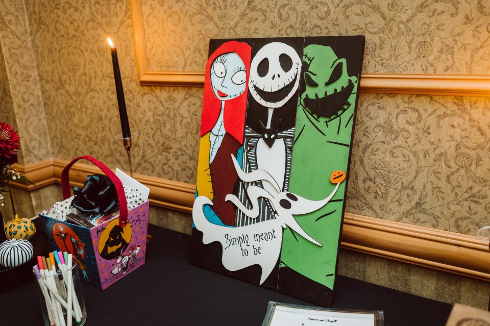 nightmare before christmas wedding