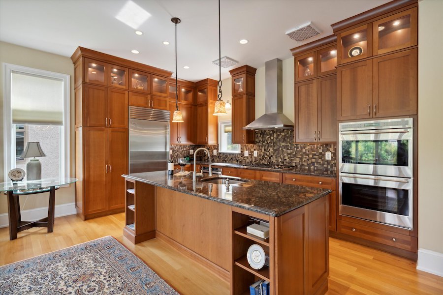 house for sale gladwyne riverside neotraditional kitchen
