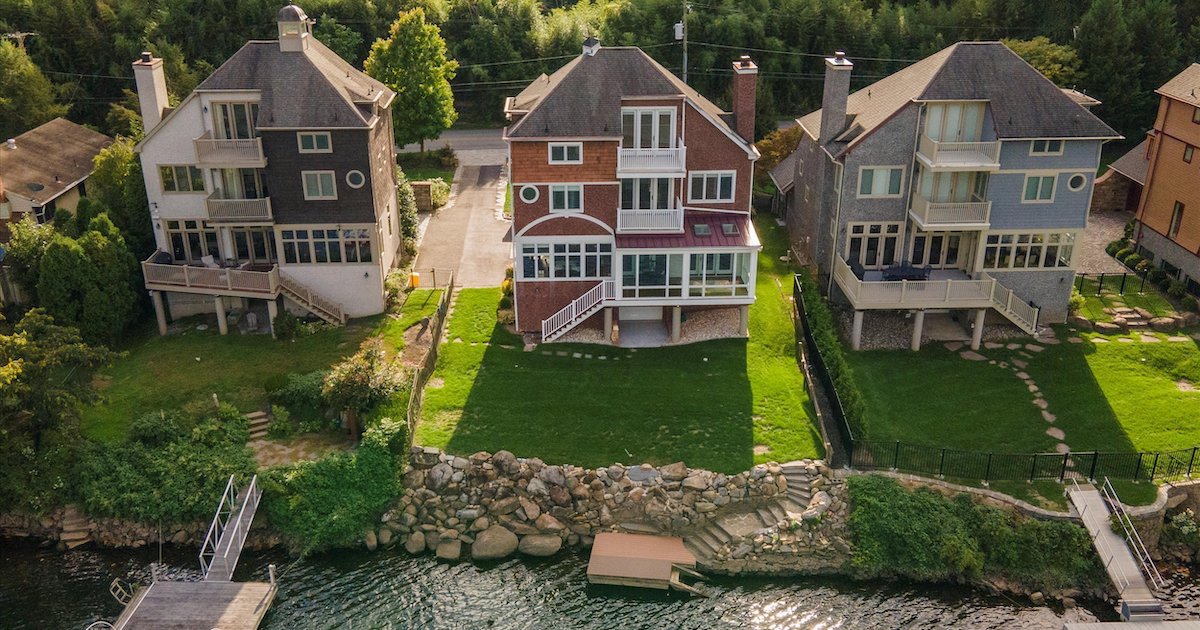 house for sale gladwyne riverside neotraditional river elevation