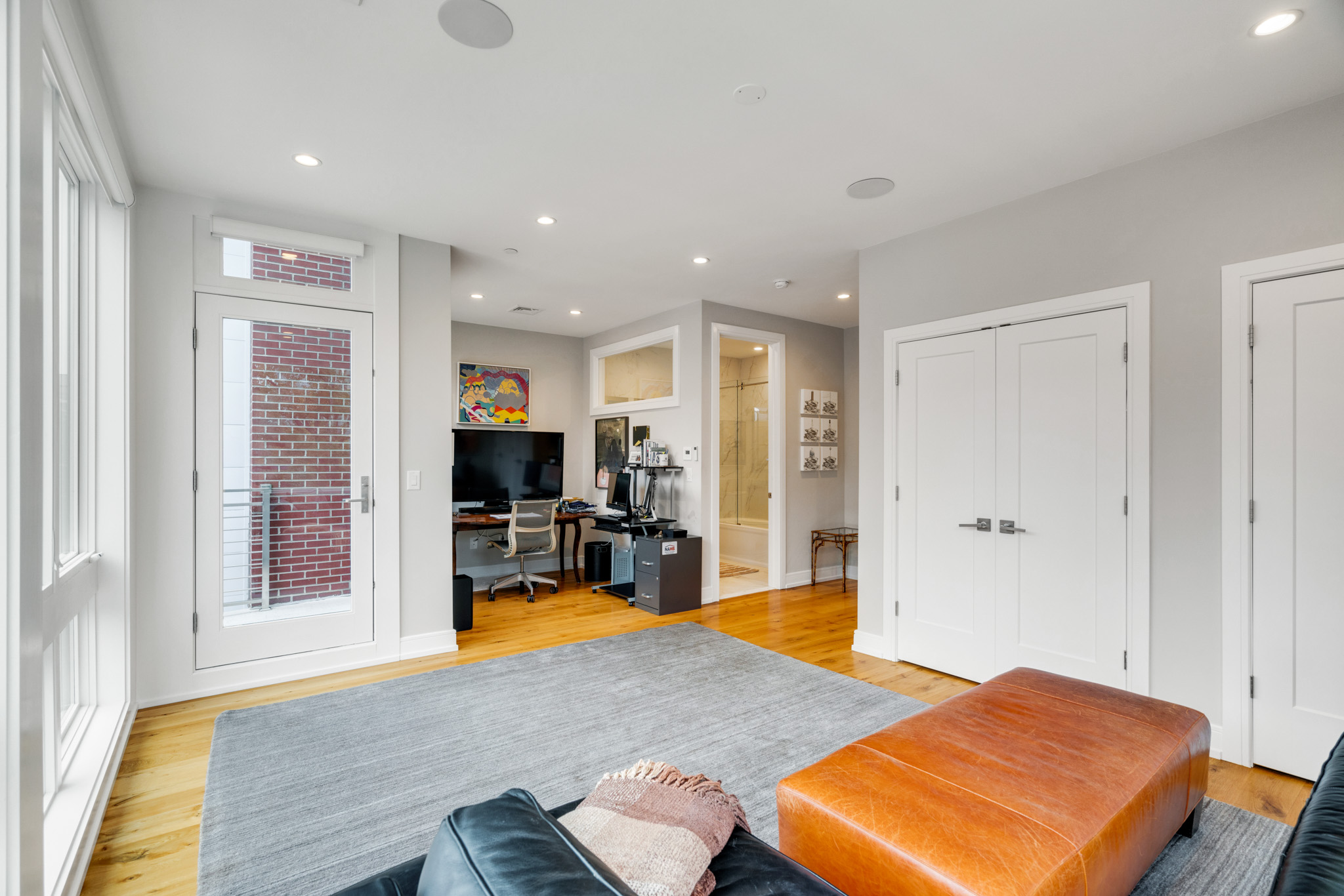 third-floor front bedroom