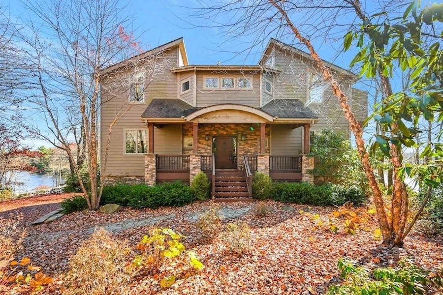 house for sale long pond lakefront contemporary exterior front