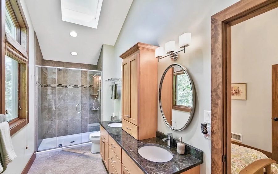 primary bathroom