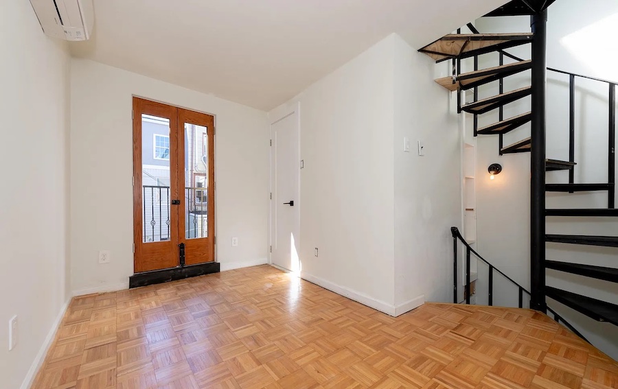 second-floor bedroom