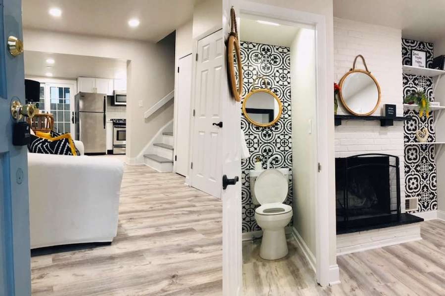 house for sale schuylkill renovated trinity living room