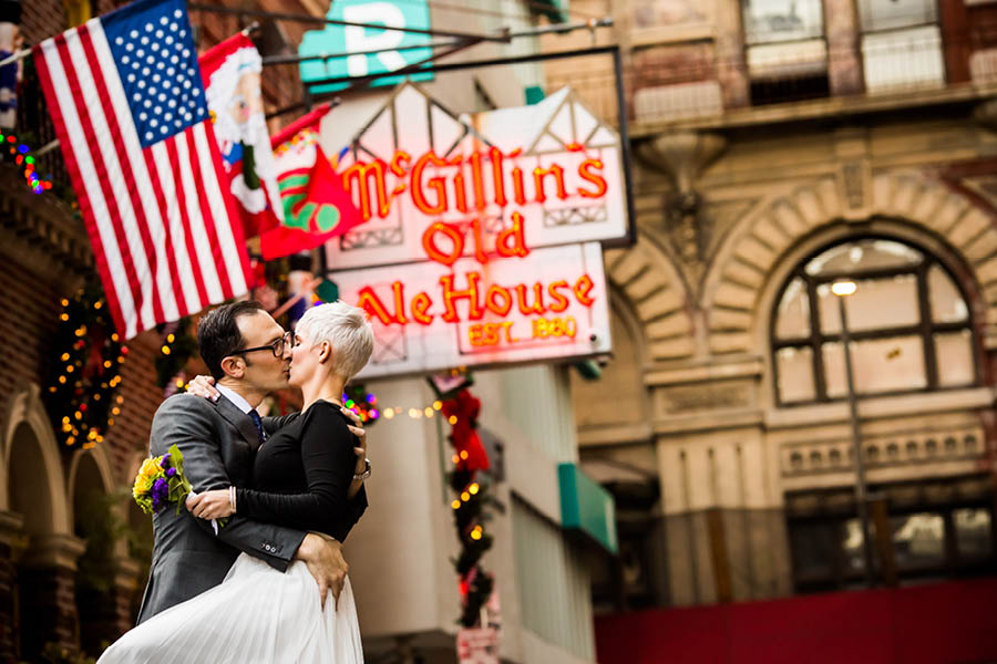 winter engagement photos