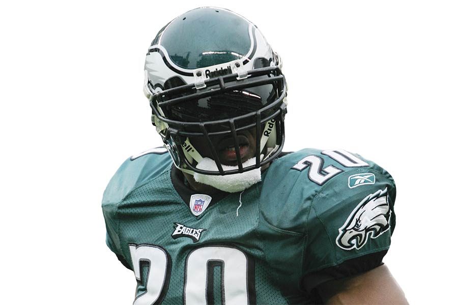 Brian Dawkins, one of the best Eagles players of all time, according to Merrill Reese