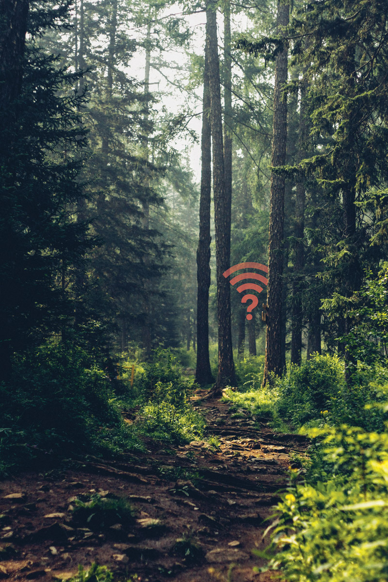 remote work rural pennsylvania wilds woods