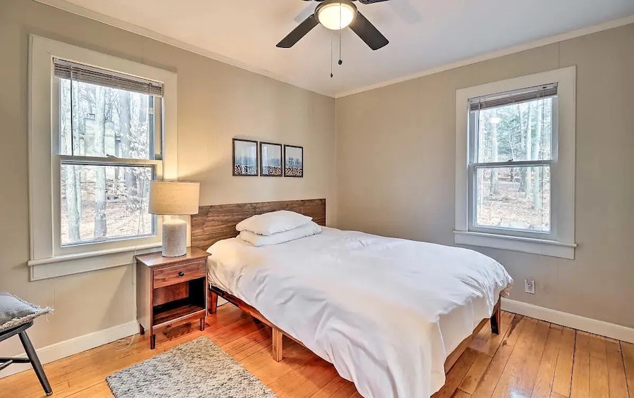 first-floor bedroom
