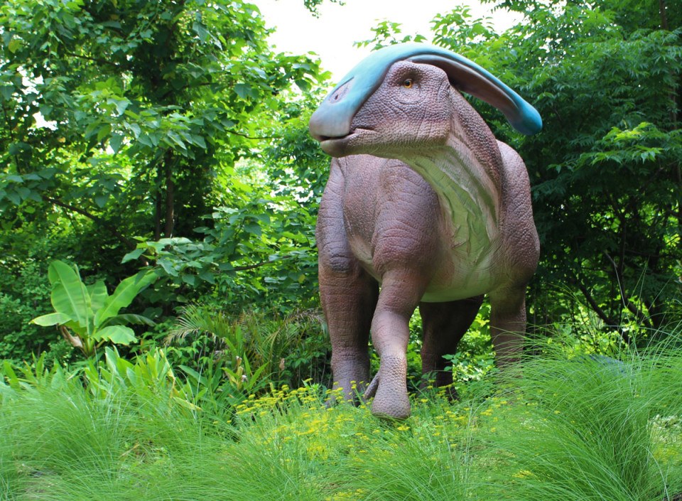 philadelphia zoo staying power dinosaurs