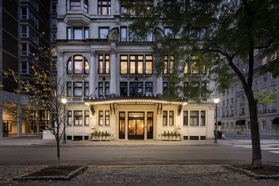 condo for sale rittenhouse square full-floor building entrance
