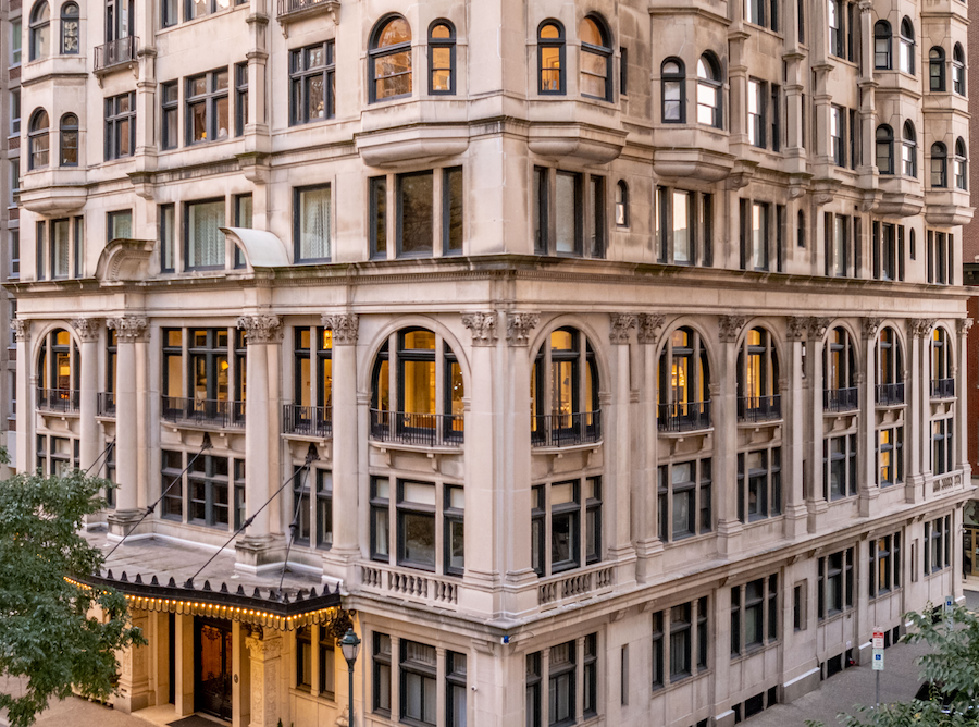 condo for sale rittenhouse square full-floor perspective view