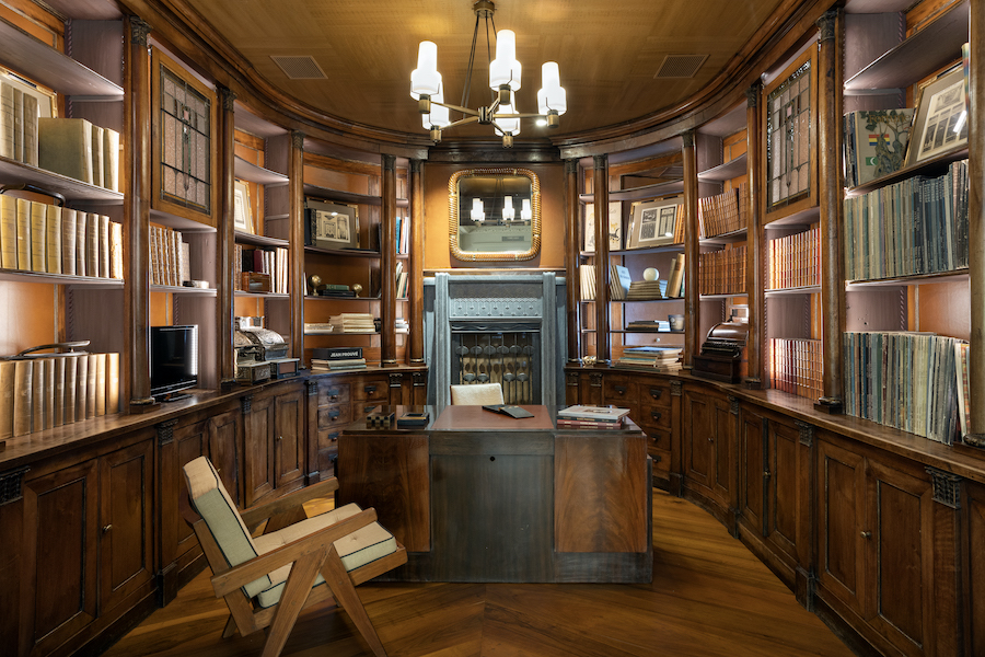condo for sale rittenhouse square full-floor library