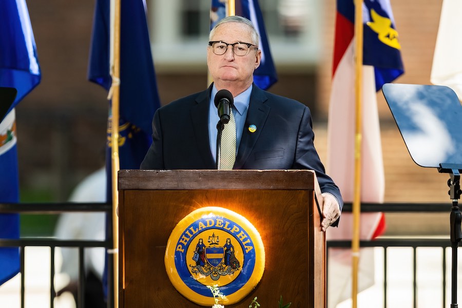 philadelphia mayor jim kenney, who should have to give his own version of the state of the union address