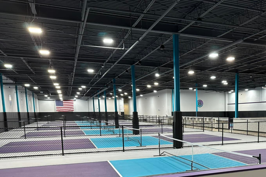 Indoor Pickleball court design