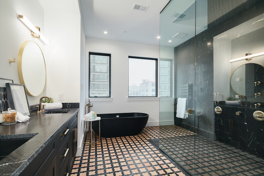 primary bathroom
